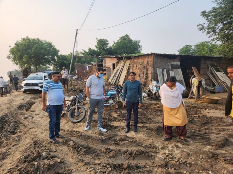 तैयारी का जायजा लिया अधिकारी ने