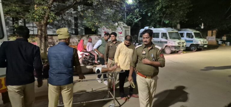 देवरिया में गैंगस्टर राजेश यादव पुलिस मुठभेड़ में गिरफ्तार, पैर में लगी गोली