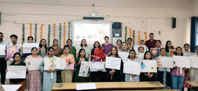 सृजनात्मकता और अभिव्यक्ति के मंच पर विद्यार्थियों ने दिखाया उत्साह