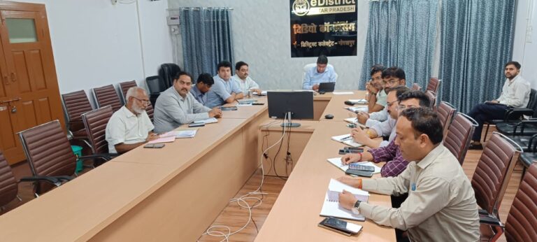 मुख्य निर्वाचन अधिकारी उत्तर प्रदेश ने की वीडियो कॉन्फ्रेंसिंग