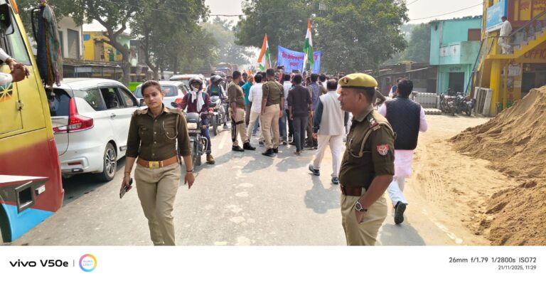 सरदार पटेल की 150वीं जयंती पर इंदारा स्टेशन से कसारा तक भव्य पदयात्रा, बच्चों–शिक्षकों ने दिया एकता का संदेश