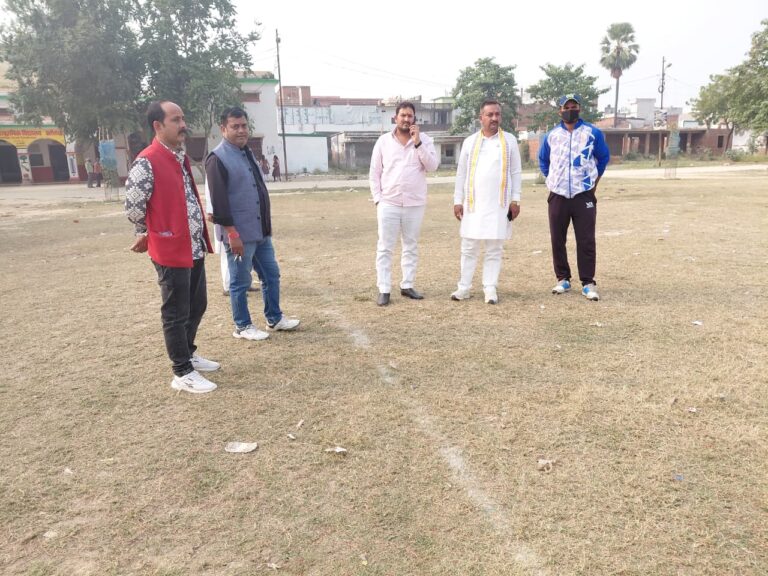 पदयात्रा कार्यक्रम की तैयारियों का निरीक्षण, अधिकारियों ने लिया व्यवस्थाओं का जायज़ा