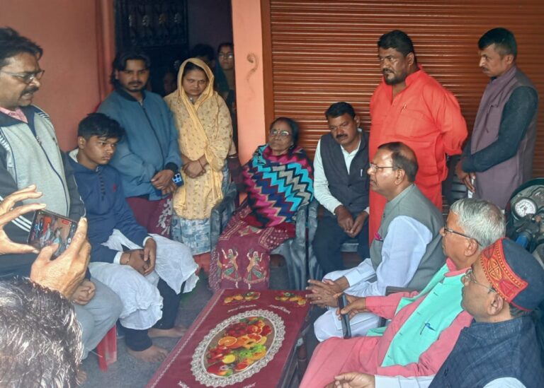 केंद्रीय वित्त राज्य मंत्री ने पूर्व प्रधान के असामयिक मृत्यु पर जताया गहरा शोक