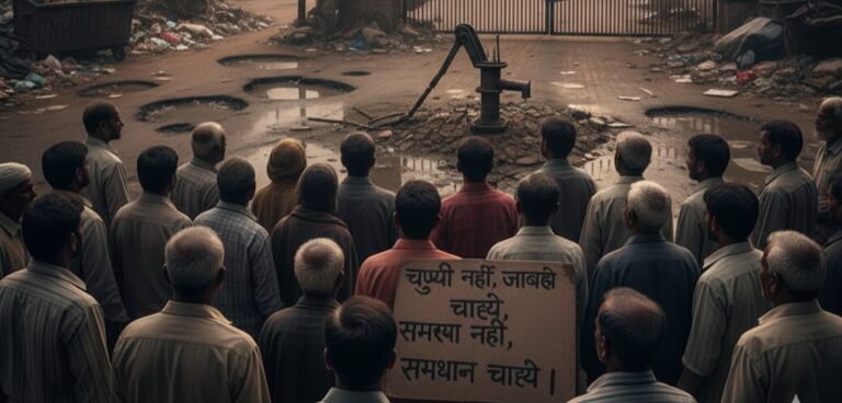 समस्याएं भारी, समाधान गायब—प्रशासन की चुप्पी से जनता बेहाल