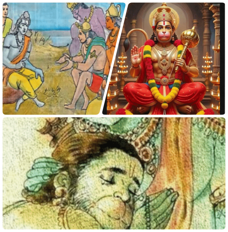पम्पापुर से पहले हनुमान जी का दिव्य अध्याय — शक्ति, भक्ति और ज्ञान का अप्रतिम संगम