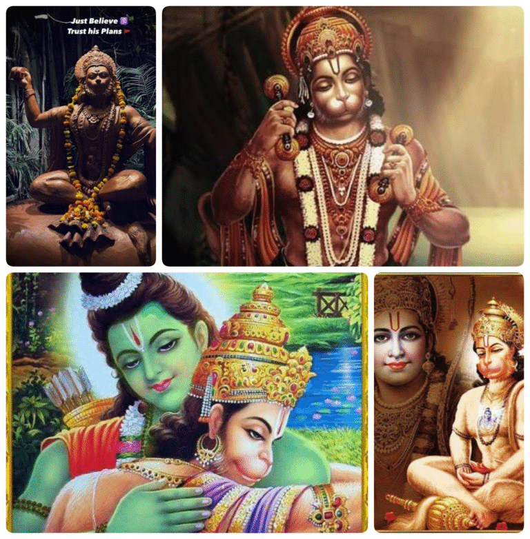 जहां वीरता ने भक्ति से हाथ मिलाया: हनुमान जी का दिव्य प्रवेश