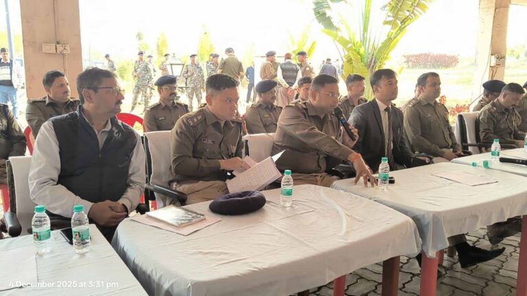 विधानसभा सत्र से पहले सुरक्षा कड़ी, SSP ने जवानों को दिया बड़ा ब्रीफिंग