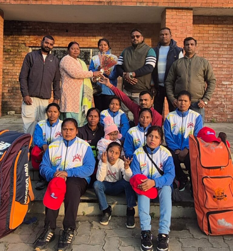 झारखंड की दिव्यांग महिला क्रिकेट टीम रांची से भोपाल रवाना, उमंग नेशनल ट्रॉफी में दिखेगा दम
