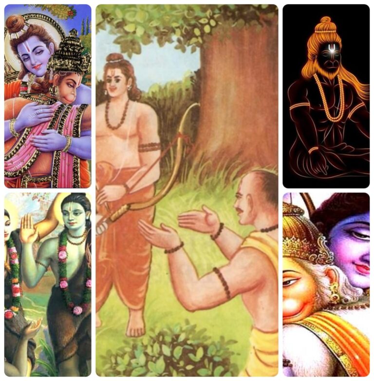रामायण का अमर क्षण: हनुमान का समर्पण और रामभक्ति की शुरुआत
