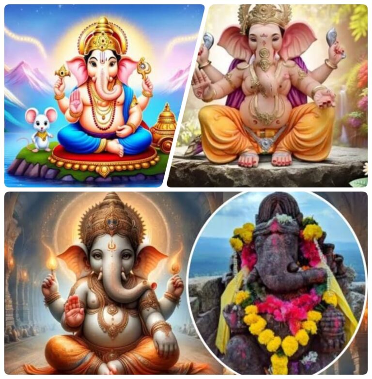 🌼 गणेश जी की शास्त्रोक्त कथा — ‘आत्मज्ञान का दीप और धर्म के द्वार’