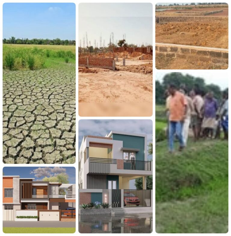 कंक्रीट की भूख में निगलते खेत—शहरी विस्तार से मिट रही खेती की जड़ें