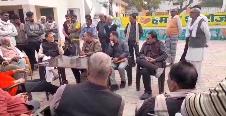 किसानों की नाराज़गी के बीच शहरोज आवास विकास परियोजना का सर्वे जारी