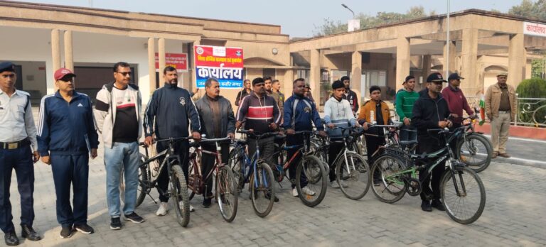 फिट इंडिया: ‘संडे ऑन साइकिल’, पूर्व सैनिकों ने निकाली जन-जागरूकता रैली