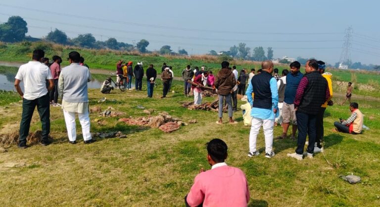 पूर्व सभासद संतोष साहनी का निधन, आमी नदी तट पर दाह संस्कार