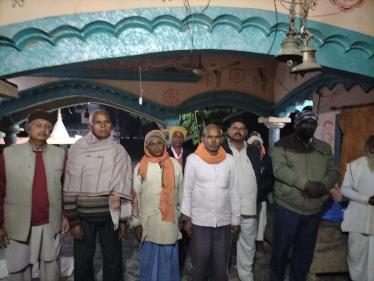 सैनिक से साधक तक का प्रेरक जीवन: स्व. कैप्टन अंबिका प्रसाद गुप्ता को मंदिर समिति ने दी भावभीनी श्रद्धांजलि