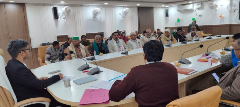 मुख्य विकास अधिकारी की अध्यक्षता में किसान दिवस का हुआ आयोजन