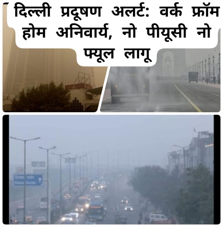 गंभीर AQI के बीच दिल्ली में सख़्त प्रतिबंध, गैर बीएस-6 वाहनों की एंट्री बंद साथ ही कंस्ट्रक्शन पर रोक