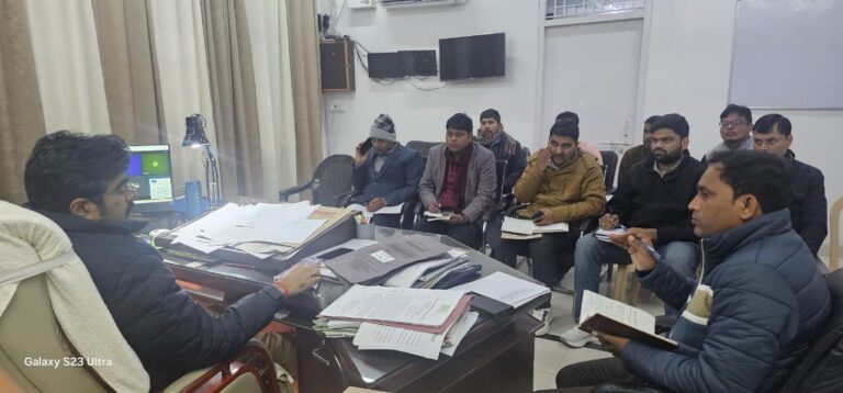 शीतलहर से बचाव हेतु रैन बसेरा, अलाव, कंबल वितरण आदि आवश्यक कार्यवाही करने के दिए निर्देश,एडीएम
