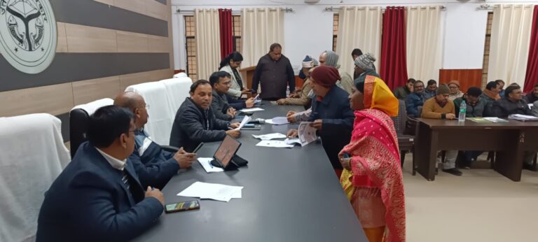 सदर तहसील में समाधान दिवस आयोजित