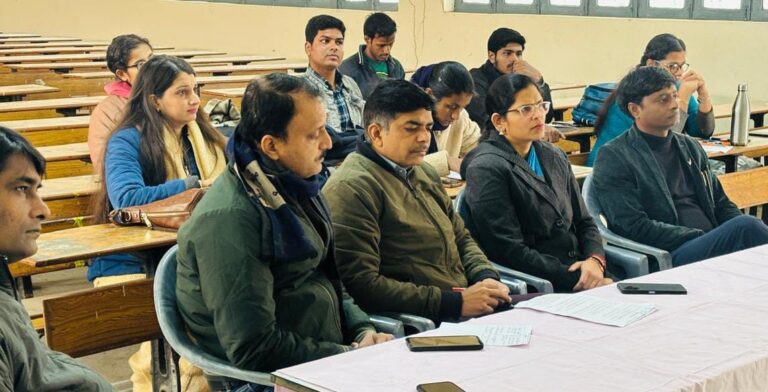 भारत रत्न अटल बिहारी वाजपेयी जन्म शताब्दी पर कवि सम्मेलन हेतु नौ विद्यार्थी कवि चयनित