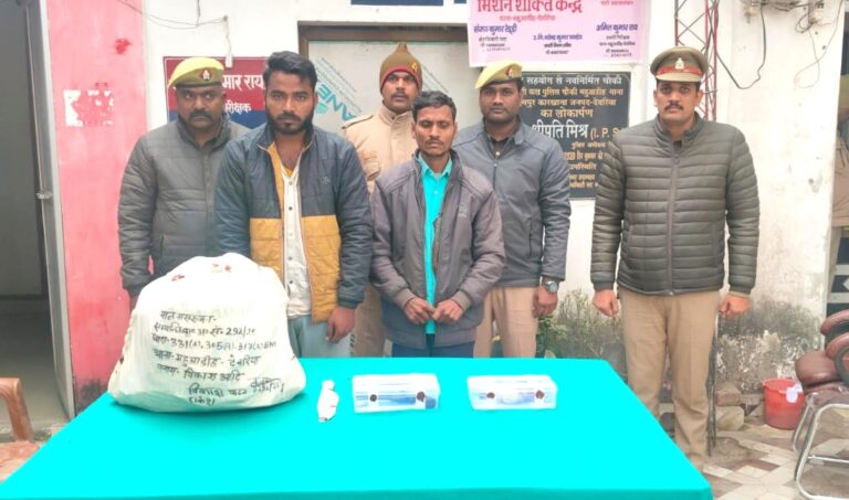 पुलिस ने दो चोरी की घटनाओं का किया सफल खुलासा