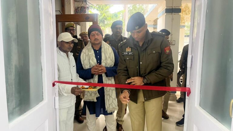 पुलिस कार्यालय में नव निर्मित पुलिस अधीक्षक कक्ष का हुआ शुभारंभ, प्रशासनिक कार्यों को मिलेगी नई गति