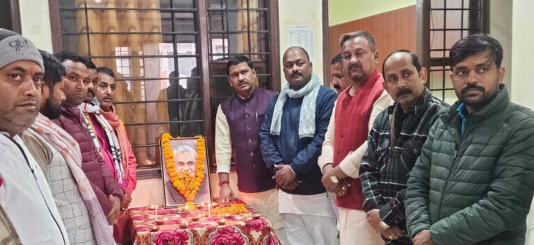 श्रद्धेय अटल जी की जन्मजयंती की पूर्व संध्या पर भाजपा का दीपोत्सव, वीर बाल दिवस कार्यक्रमों का आयोजन