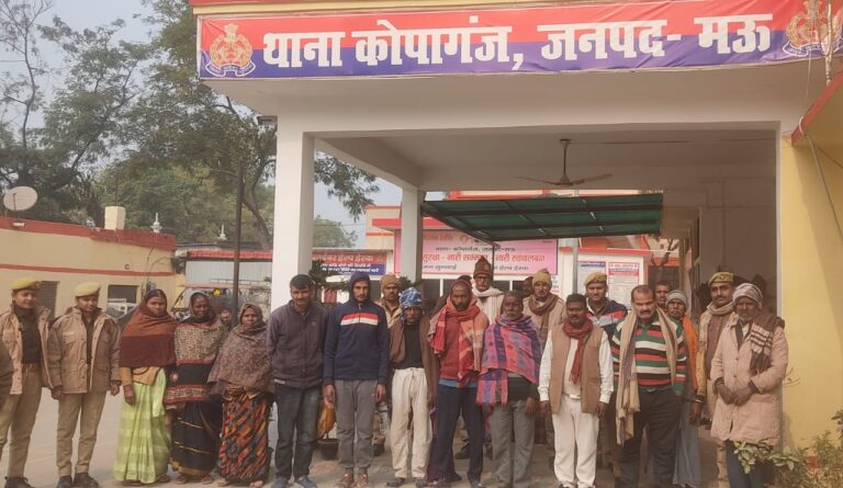 कोपागंज पुलिस ने 12 वारंटियों को किया गिरफ्तार