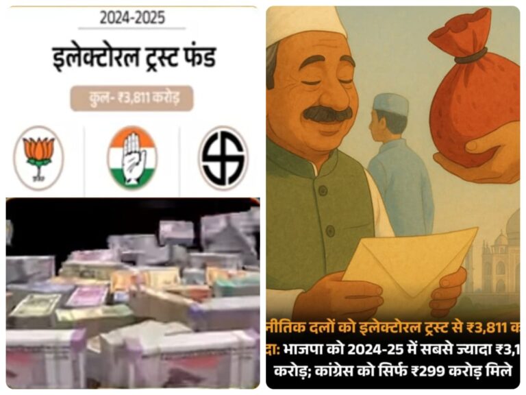 भारत की राजनीतिक फंडिंग प्रणाली पर अंतरराष्ट्रीय नजर: इलेक्टोरल ट्रस्ट्स मॉडल कितना निष्पक्ष?