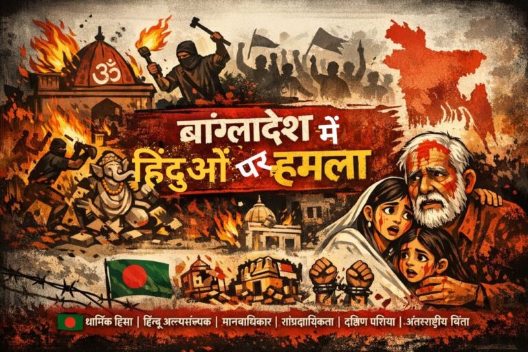 बांग्लादेश में हिन्दुओं पर लगातार हमले: लोकतंत्र और मानवाधिकारों की अग्निपरीक्षा