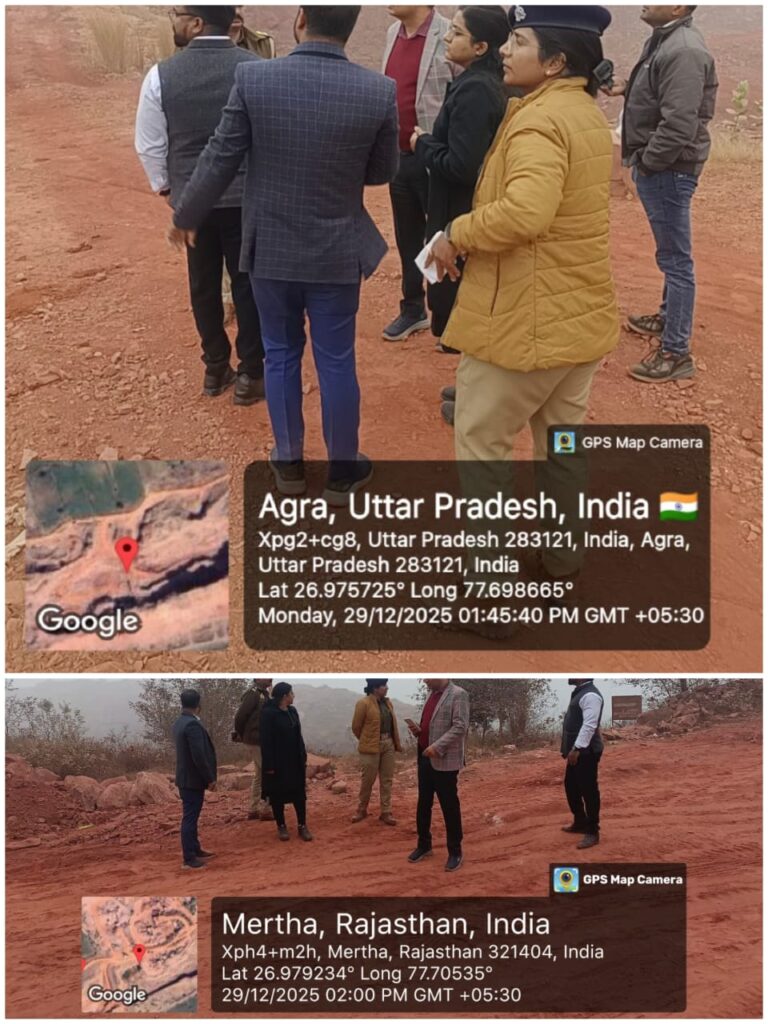 कुल्हाड़ा पहाड़ पर ड्रोन सर्वे से अवैध खनन पर नियंत्रण