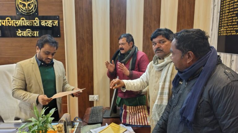 मेमू ट्रेन को बरहज से चलाने की मांग, पूर्वोत्तर रेलवे को संस्तुति पत्र भेजने पर जोर