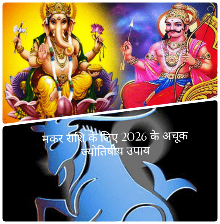 जनवरी 2026 से दिसंबर तक कैसा रहेगा मकर राशि वालों का नया साल