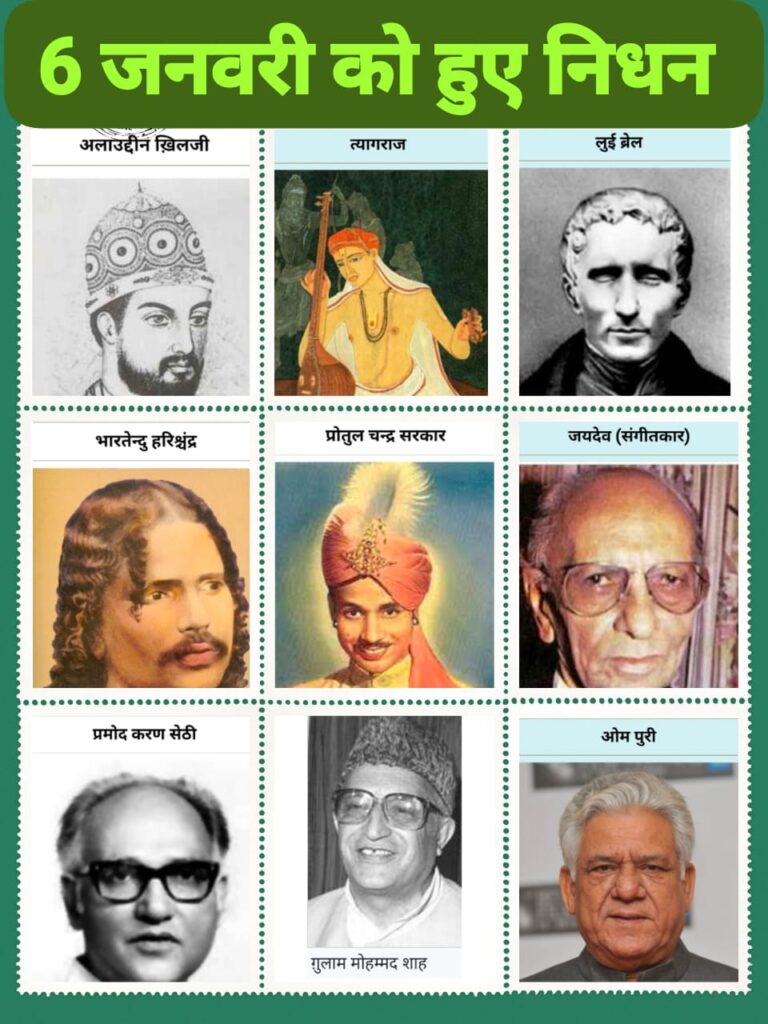 एक तारीख, कई कहानियाँ: 6 जनवरी का ऐतिहासिक सफर