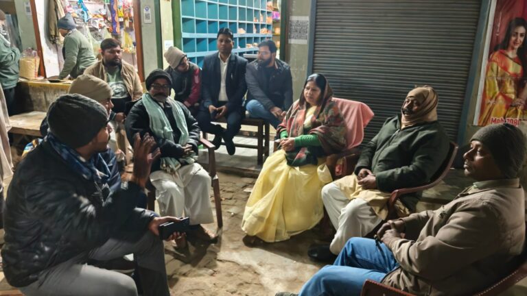जमीनी जनसंपर्क से उभरता नेतृत्व: विधानसभा 319 में सुमन ओझा की मजबूत होती राजनीतिक पहचान