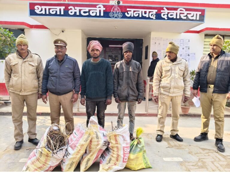 देवरिया में अपराध नियंत्रण अभियान को मिली बड़ी कामयाबी