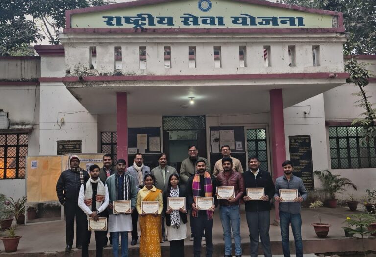विकसित भारत युवा संसद 2026 में एनएसएस के 10 स्वयंसेवकों का चयन में गोरखपुर-कुशीनगर का होगा प्रतिनिधित्व