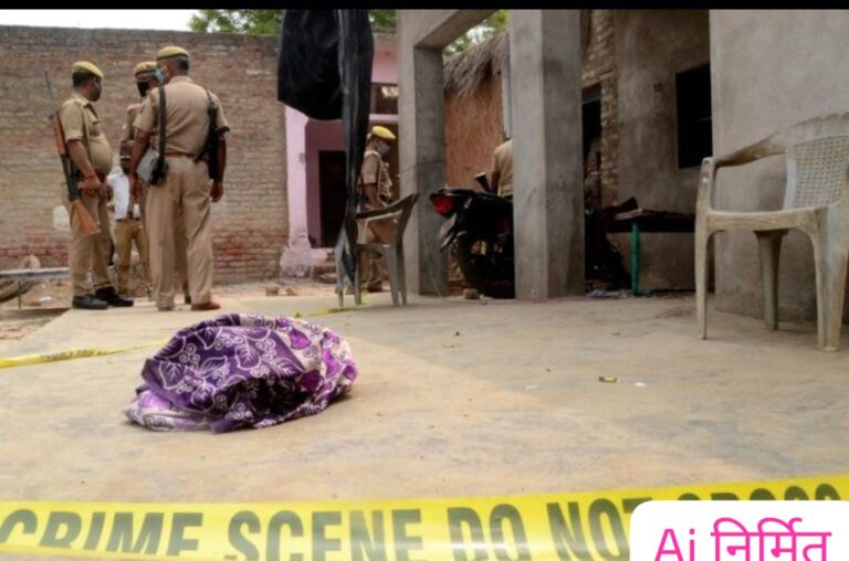 घाटमपुर में मां-बेटे की हत्या से मचा हड़कंप, आरोपी पति फरार