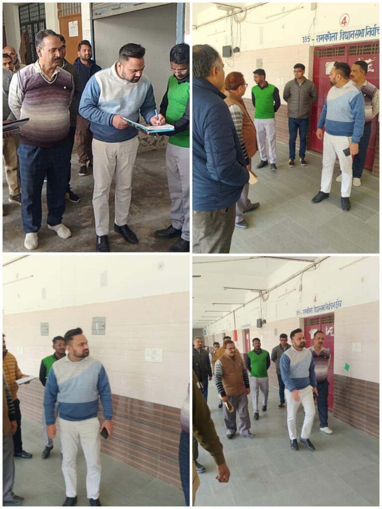 ईवीएम गोदाम का निरीक्षण, निर्वाचन प्रक्रिया की पारदर्शिता पर प्रशासन का जोर