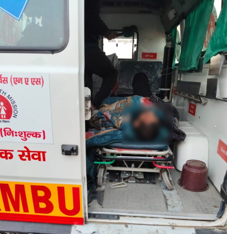 डायल-112 की फुर्ती बनी जीवनरक्षक, मौत के मुंह से खींच लाई दो जिंदगियां