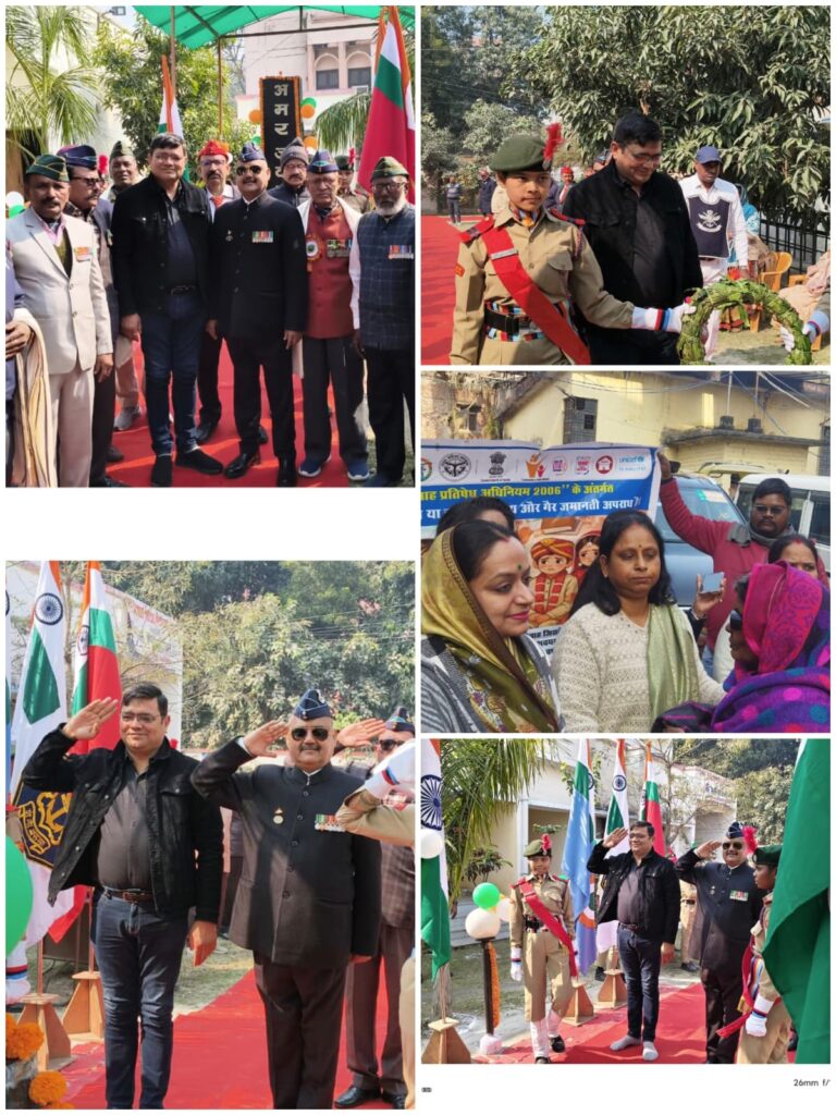 पूर्व सैनिकों के योगदान को किया गया नमन