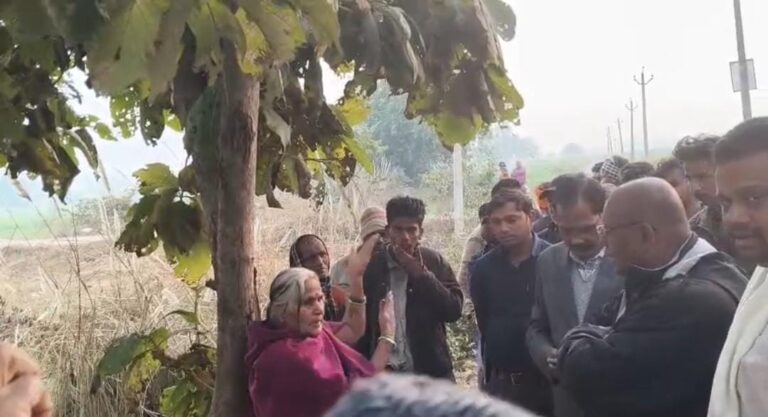 मुख्यमंत्री मॉडल कंपोजिट विद्यालय की जमीन पर घमासान, पैमाइश के दौरान ग्रामीणों ने जताया विरोध