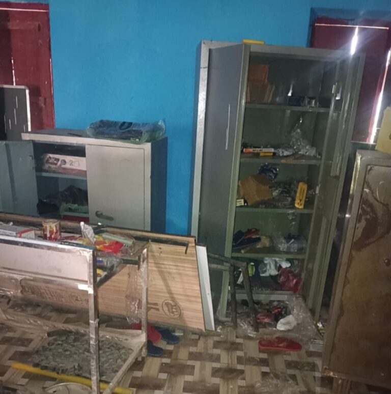 सीमा क्षेत्र के सिविलियन विद्यालय में चोरी, सीसीटीवी व इलेक्ट्रॉनिक उपकरण ले उड़े चोर