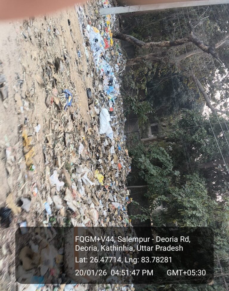 प्रशासनिक उदासीनता या मिलीभगत? शहर की सेहत से खिलवाड़