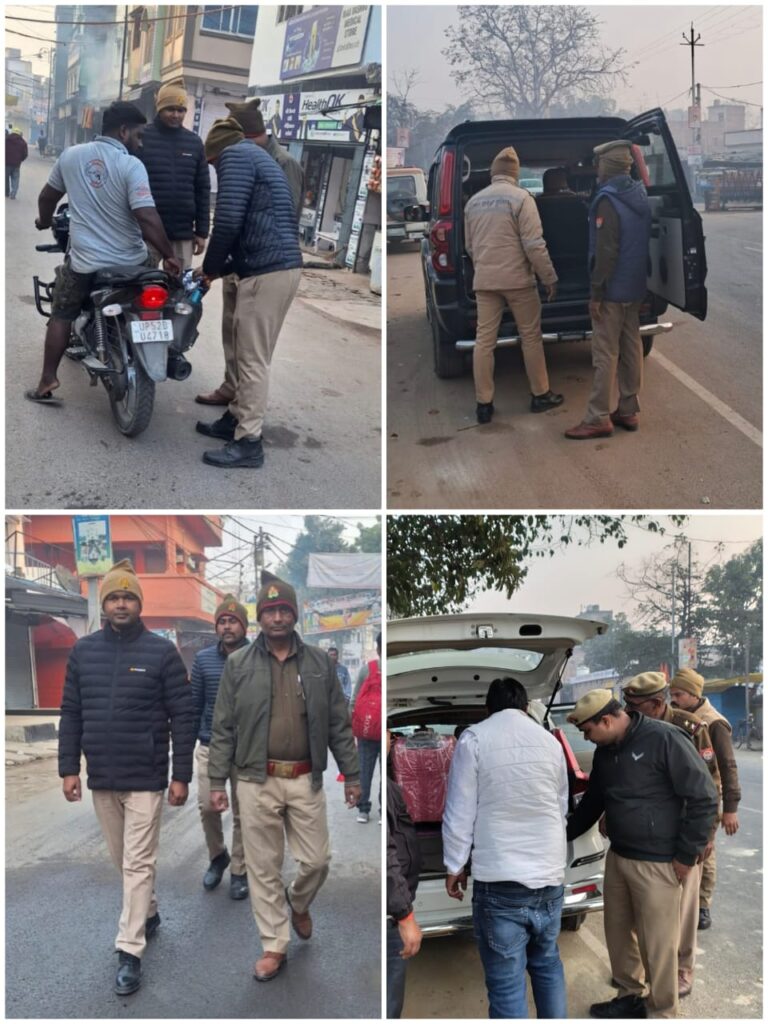 देवरिया में मॉर्निंग वॉकर चेकिंग अभियान, पुलिस ने बढ़ाया सुरक्षा भरोसा