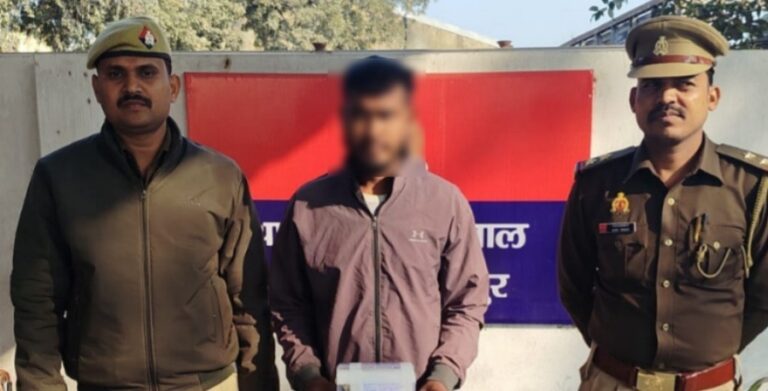महिला से मंगलसूत्र लूटने वाला शातिर अपराधी गिरफ्तार