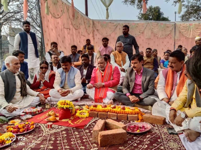 कटहल नाला का आधुनिक स्वरूप: 18.07 करोड़ की परियोजना का भूमि पूजन