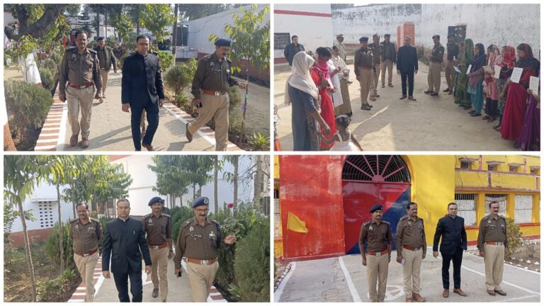 बंदियों की सुविधाओं और विधिक सहायता का गहन निरीक्षण