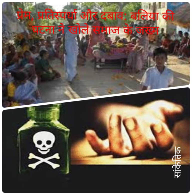 एक ही दिन दो आत्मघाती प्रयास, गांव में शोक और सवाल