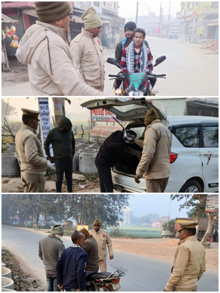 पुलिस का मॉर्निंग वॉकर चेकिंग अभियान, सुबह-सुबह सुरक्षा का भरोसा और सख्त कार्रवाई